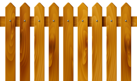 Забор из деревянного штакетника в Пересвете