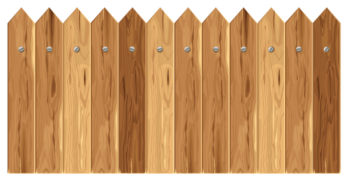 Заборы деревянные сплошные в Пересвете 